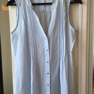 Henley Button Blouse